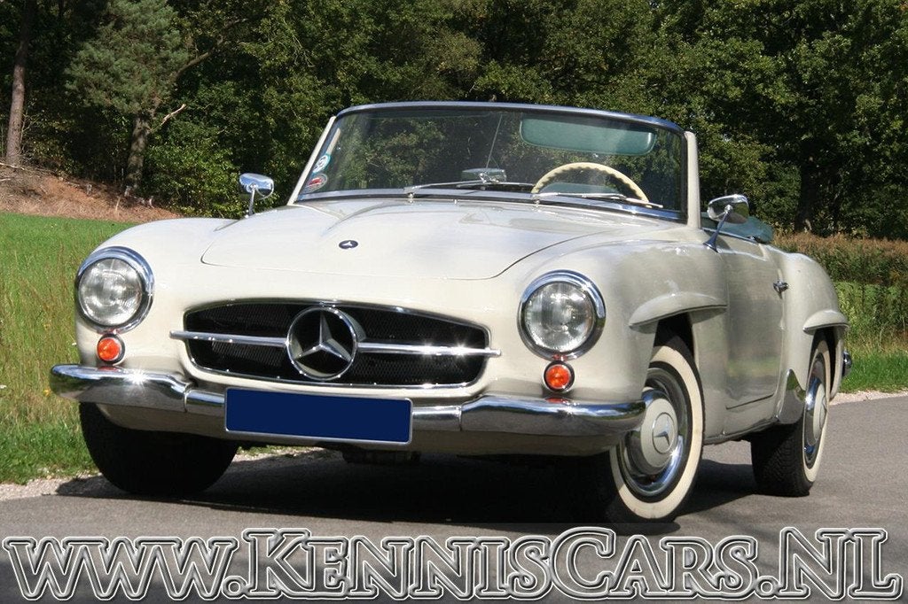 Mercedes-Benz 1963 190SL Roadster Cabrio, Auto's, Oldtimers, Te koop, Lederen bekleding, Open dak, Mercedes-Benz, Benzine, Cabriolet