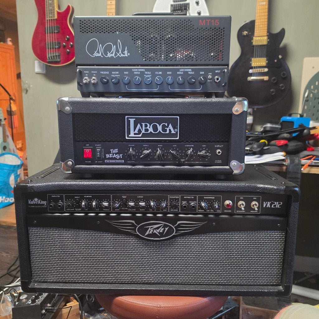 Verschillende gitaarversterkers van PRS, Peavey en Laboga, Ophalen, Zo goed als nieuw, Gitaar, 100 watt of meer