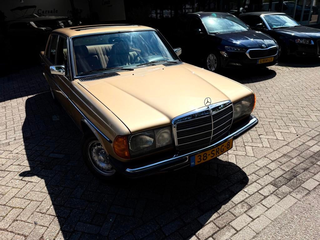 Mercedes-Benz W123 200 belasting vrij Apk tot 2028 KEURIG ST, Achterwielaandrijving, Bruin, Open dak, Mercedes-Benz