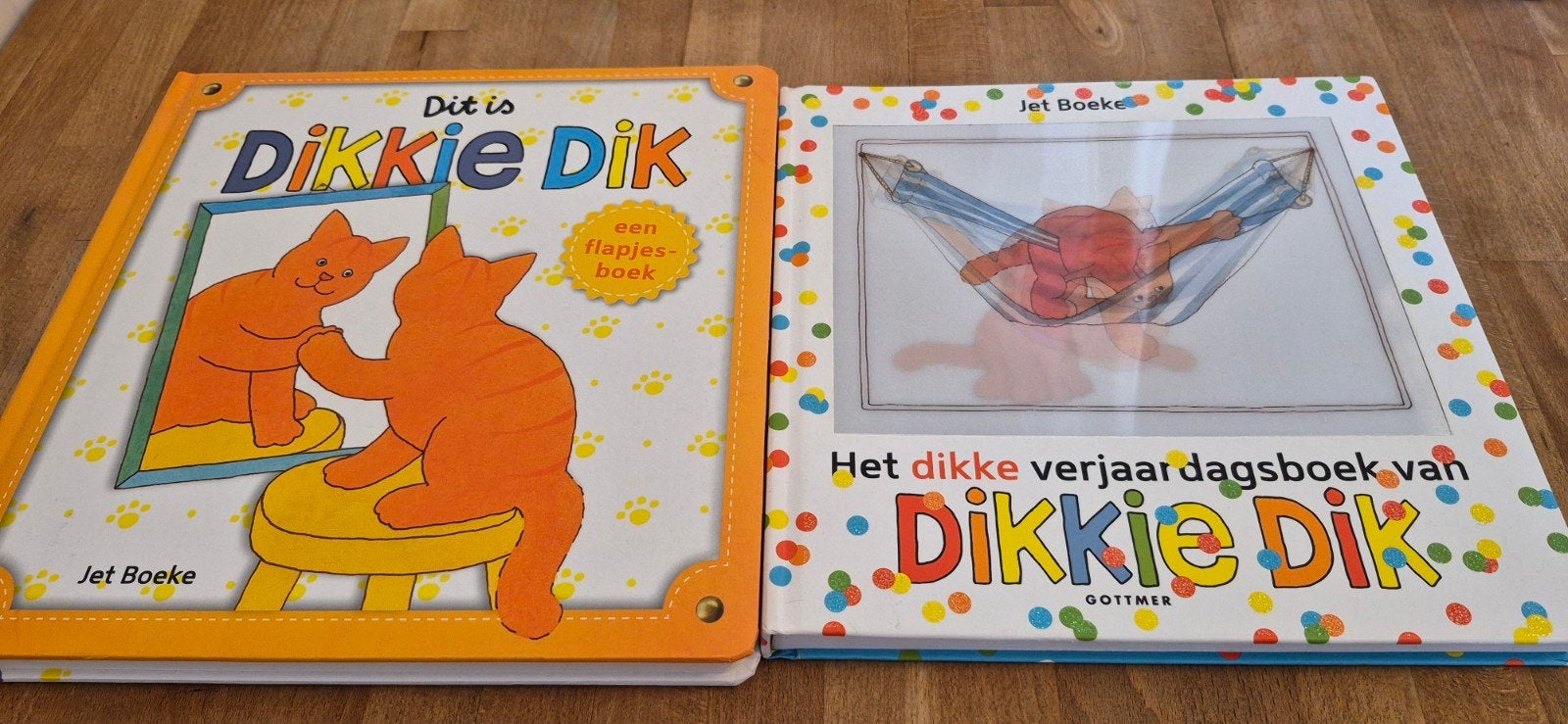 Dikkie Dik Het dikke verjaardagsboek & Dit is Dikkie, Uitklapboek, Jongen of Meisje, Ophalen of Verzenden, Zo goed als nieuw