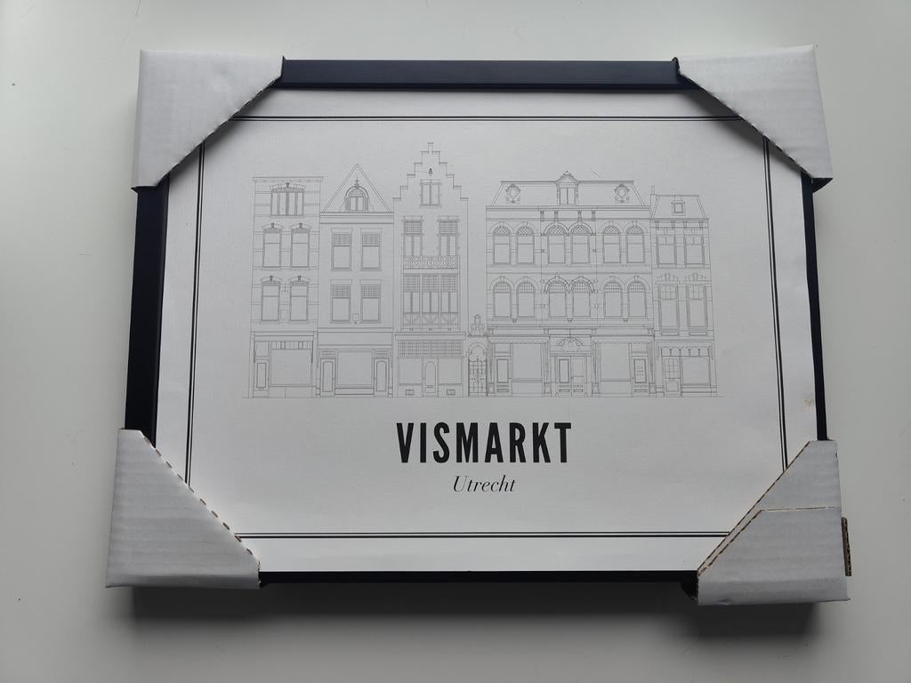 Ingelijste Wijck Vismarkt Utrecht, Ophalen, Nieuw