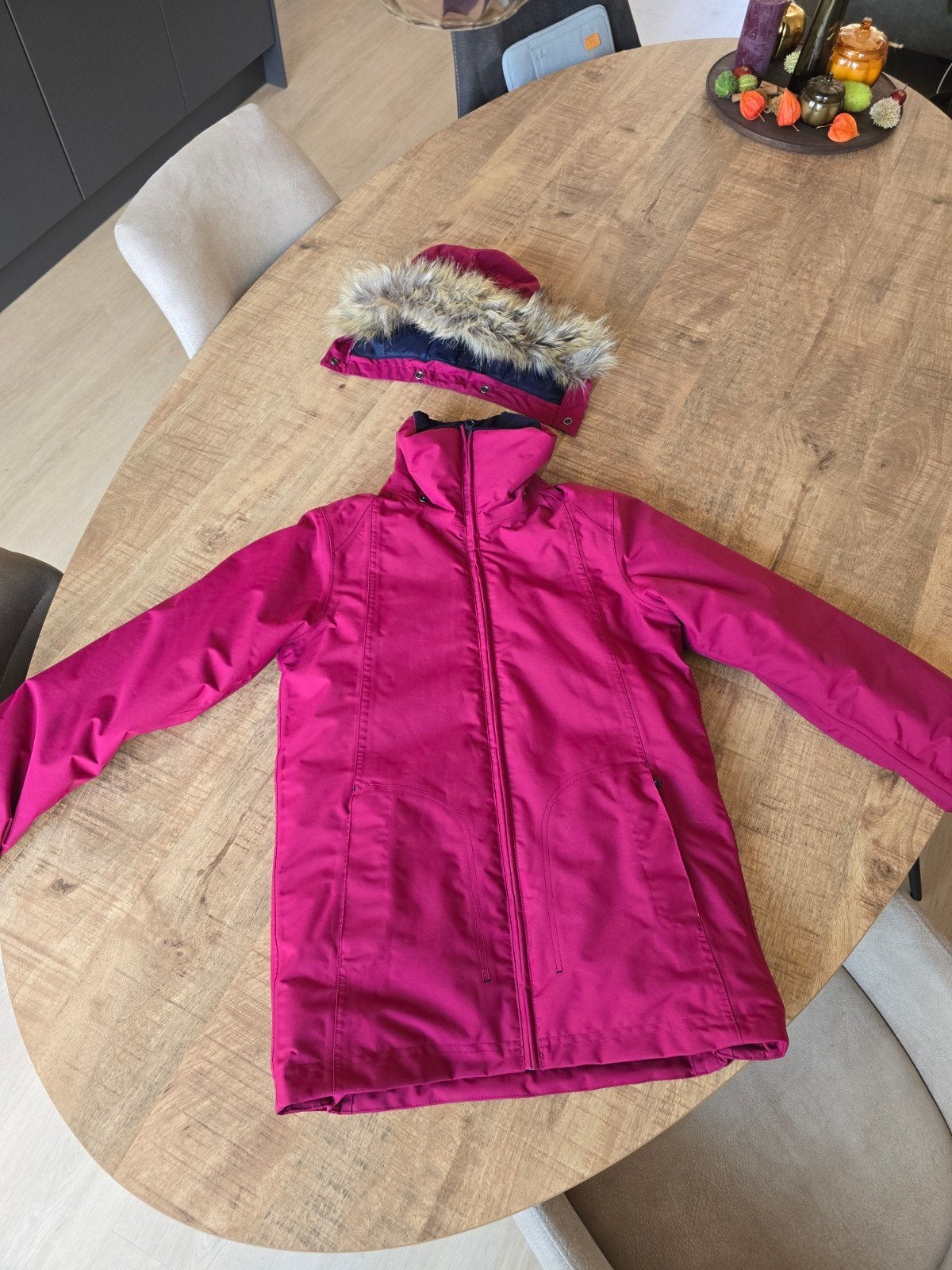 Mooie Fouganza paardrijjas Decathlon maat 153/162 – 14 jaar, Dieren en Toebehoren, Ophalen, Zo goed als nieuw, Recreatie, Bovenkleding