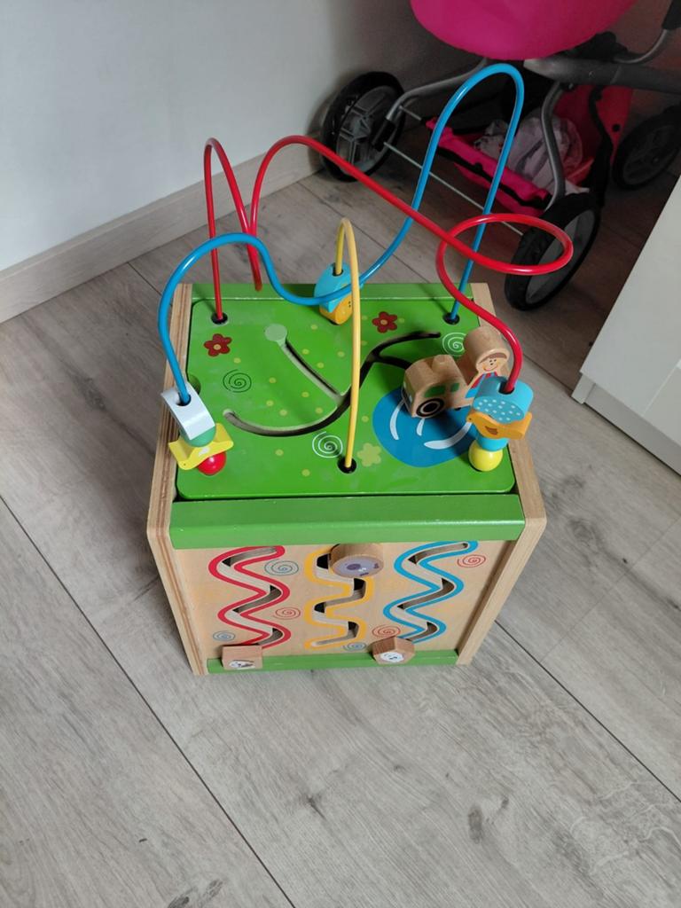 Houten activiteiten kubus, Ophalen, Overige typen