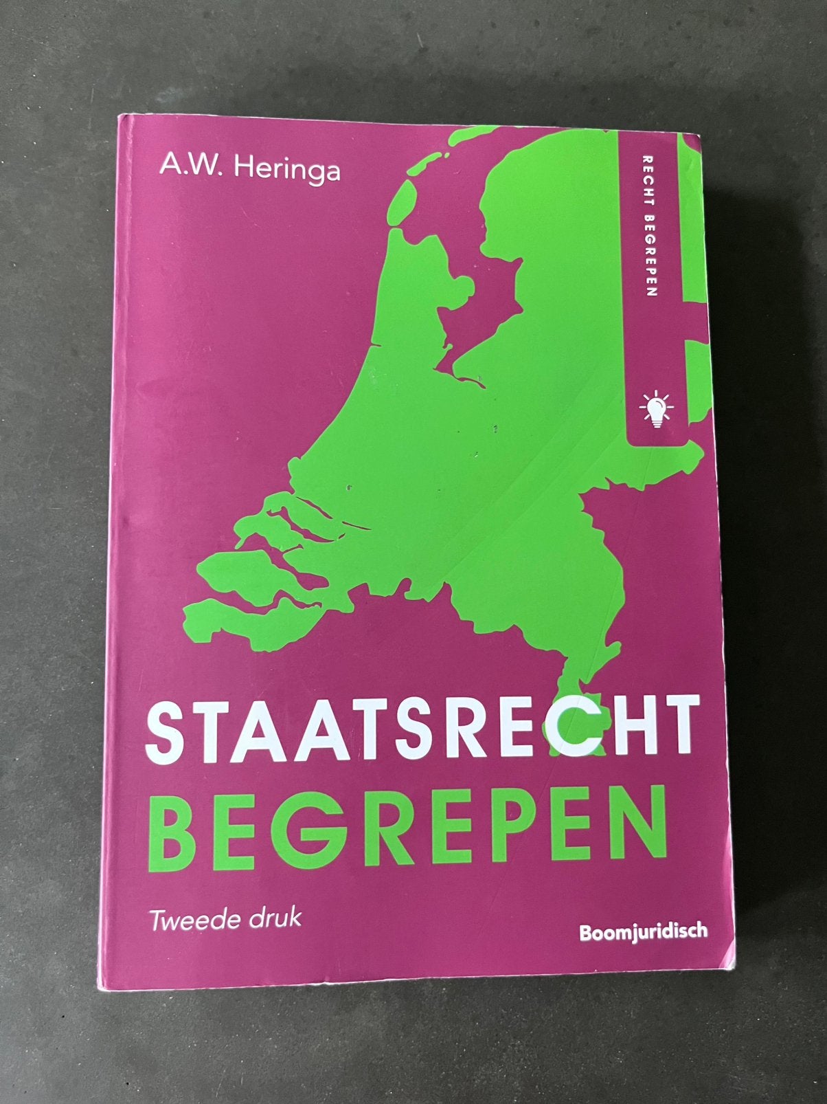 A.W. Heringa - Staatsrecht begrepen, Boeken, A.W. Heringa, Zo goed als nieuw, Alpha, HBO