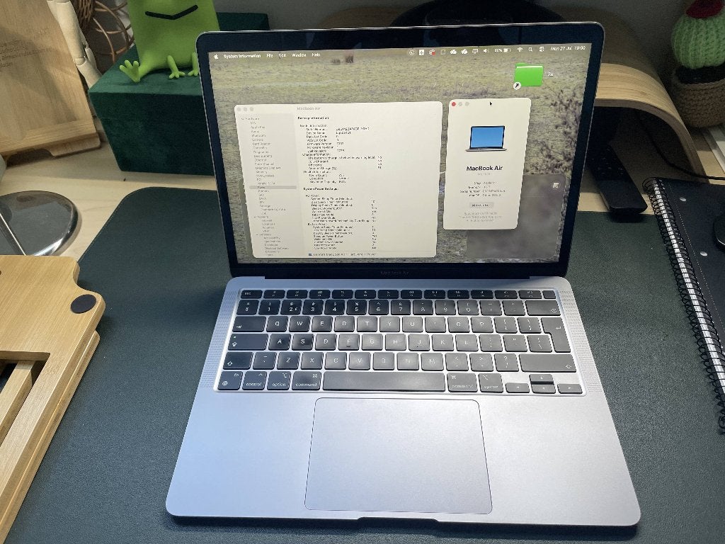 Apple MacBook Air 13 inch - Zo goed als nieuw, Computers en Software, Apple Macbooks, Ophalen, 256 GB, 2 tot 3 Ghz, Qwerty