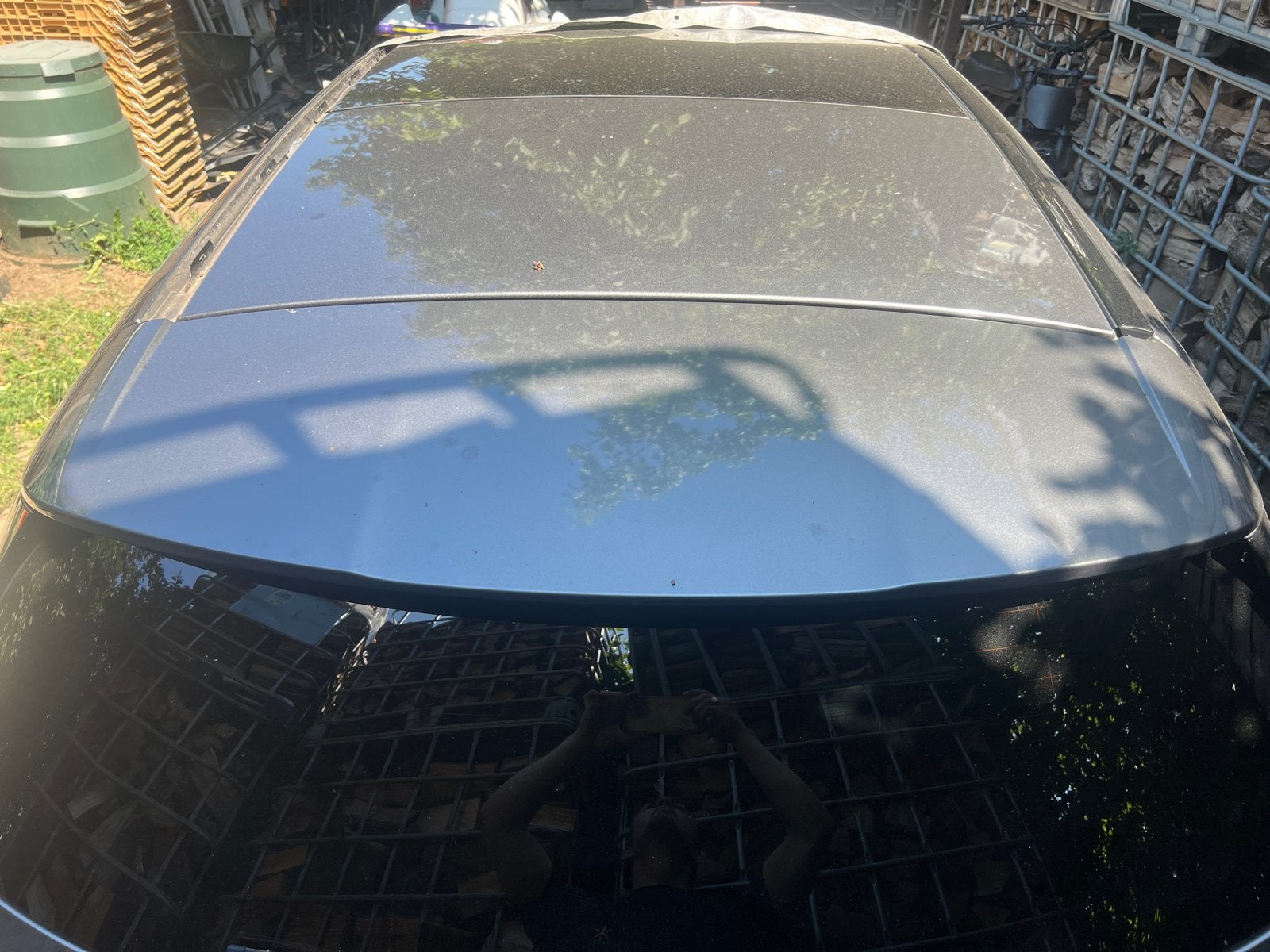 Achterklep Spoiler Mercedes A Klasse AMG Line W176 Metallic, Gebruikt, Achterklep, Mercedes-Benz, Ophalen of Verzenden