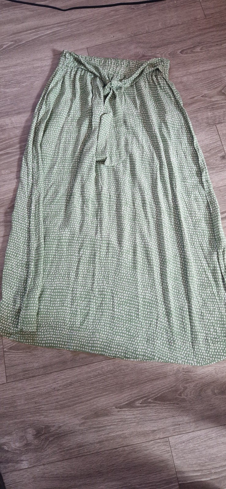 ANNA VAN TOOR rok groen maat L, Maat 38/40 (M), Ophalen of Verzenden, Zo goed als nieuw, Onder de knie
