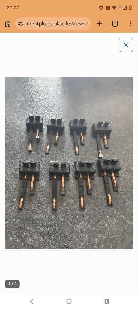 Aansluitclips H0. (8 stuks), Overige merken, Gelijkstroom, Verzenden, Overige typen