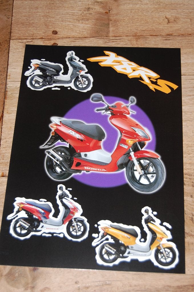 Honda X8R-S reclame - persfoto, Ophalen of Verzenden, Nieuw