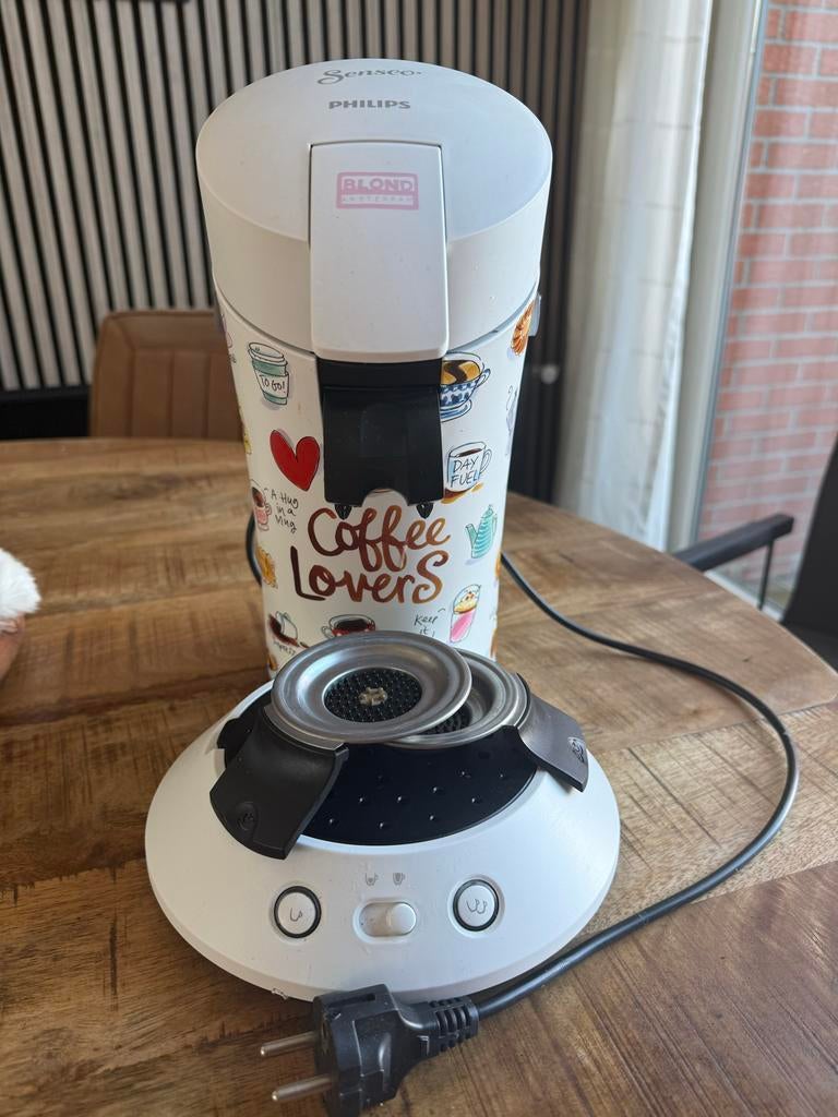 Philips Senseo Blond Amsterdam Koffiezetapparaat, Koffiepads en cups, Gebruikt, Koffiemachine, Ophalen of Verzenden