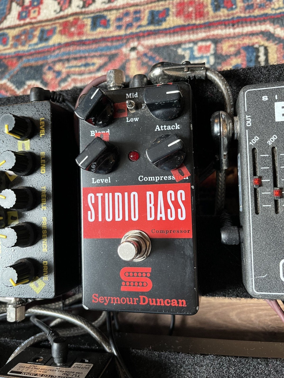 Seymour Duncan Studio Bass Compressor Pedaal, Ophalen of Verzenden, Gebruikt, Compressor