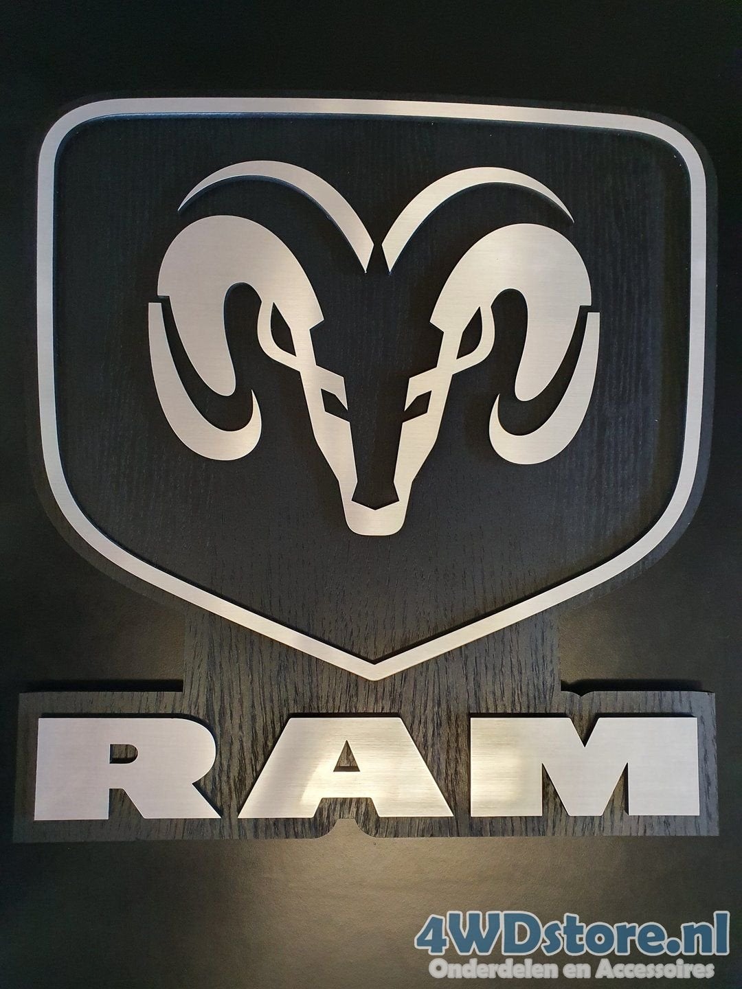 Dodge RAM - Showroombord - Mancave - Slaapkamer - Garage - R, Verzamelen, -, -, Nieuw, Ophalen of Verzenden