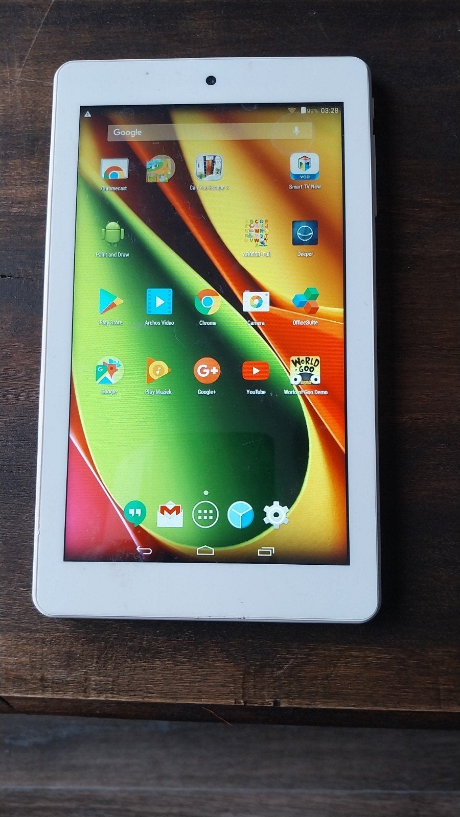 Archos 70 Neon Tablet - 7 inch, Wi-Fi, 8GB opslag, 70 Neon, Gebruikt, Ophalen of Verzenden, 7 inch of minder