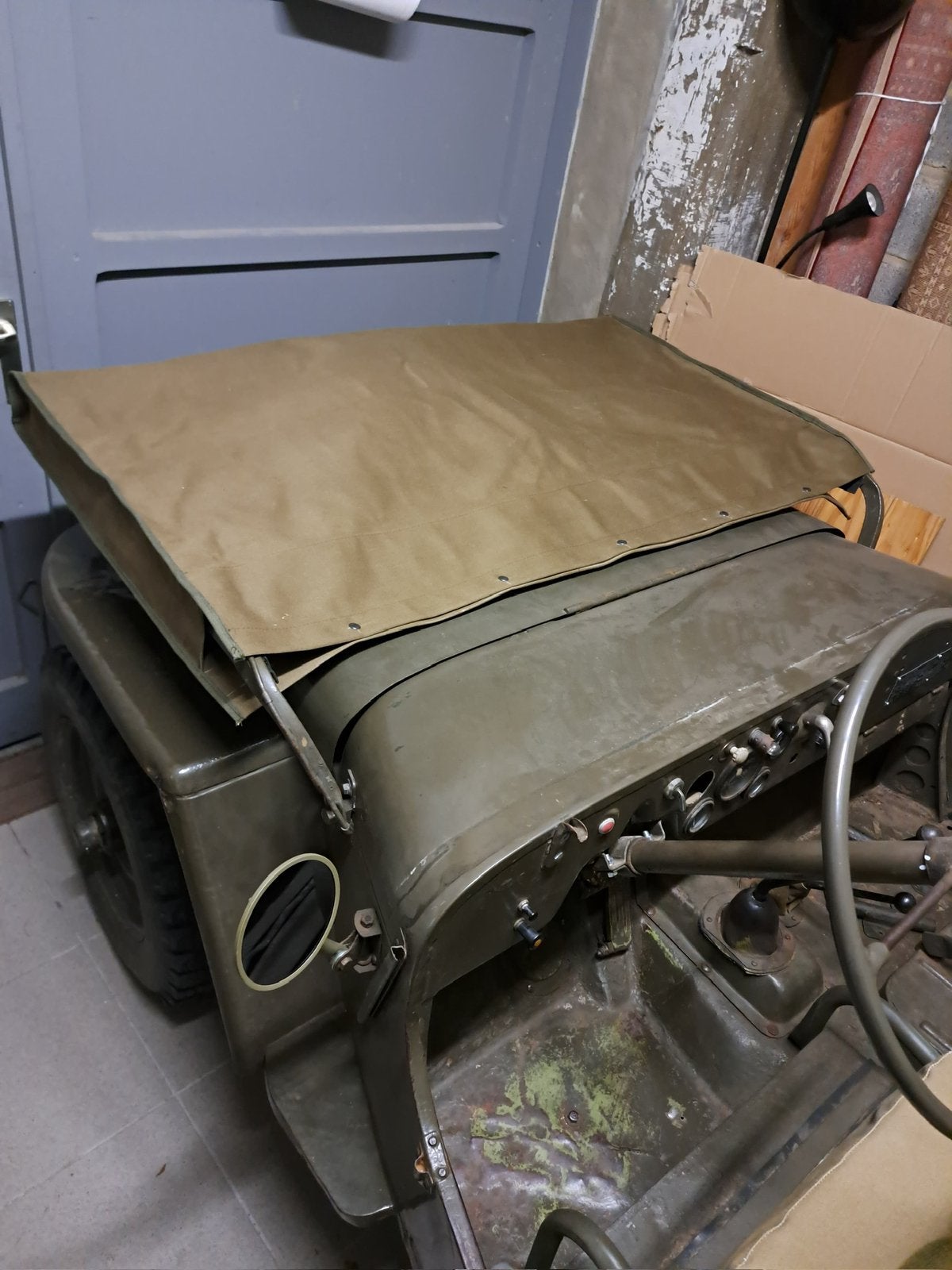 Raamhoes willys ford jeep dodge wc nekaf, Ophalen of Verzenden, Landmacht, Amerika