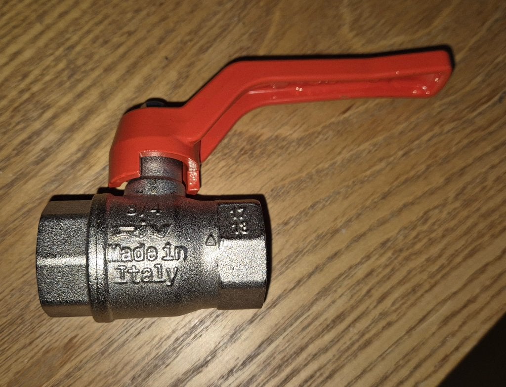 Kogelkraan nieuw RIV 3/4 CW617N PN32, Overige materialen, Overige typen, Nieuw, Minder dan 2 meter