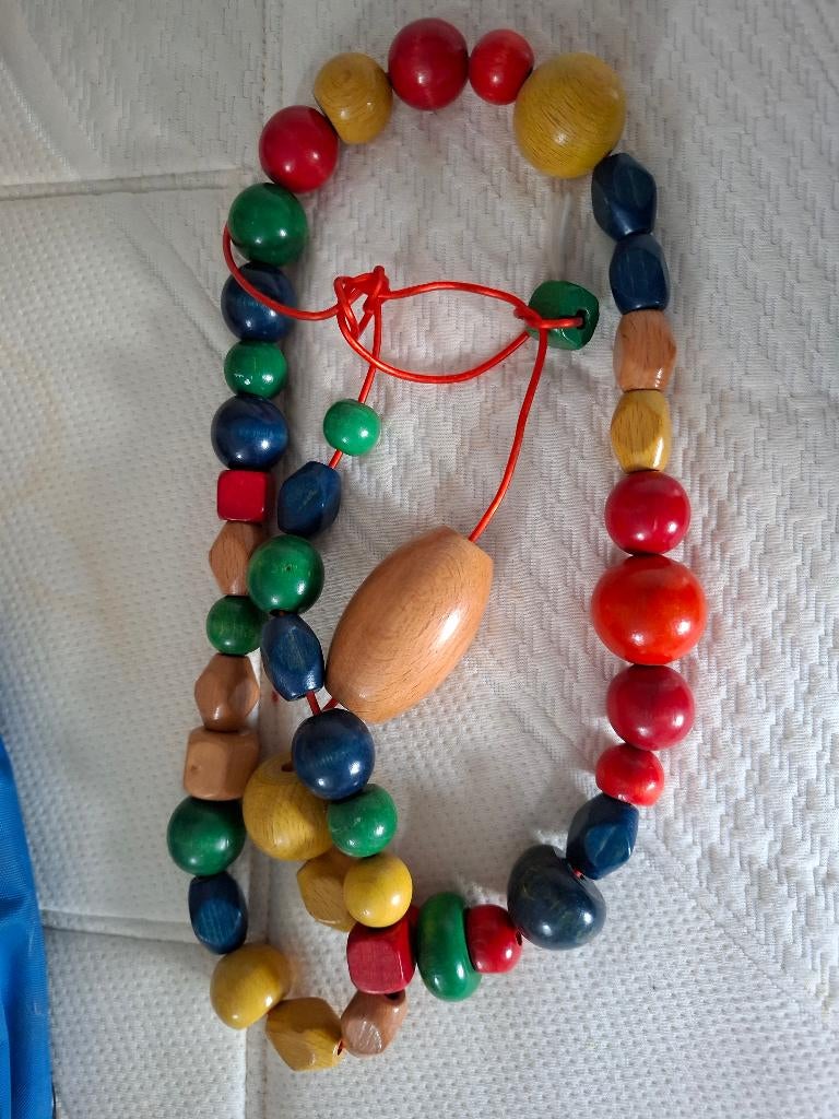 kinder kralen, Ophalen of Verzenden, Zo goed als nieuw, Overige kleuren, Armband