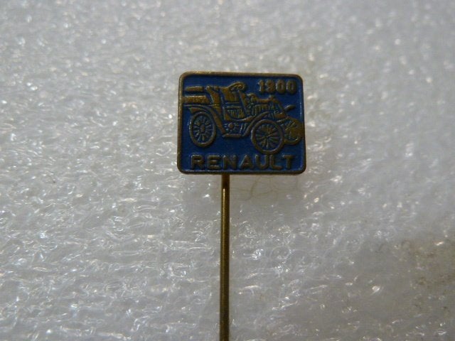 Vintage Renault 1900 Auto Speldje/Pin, Ophalen of Verzenden, Gebruikt, Transport, Speldje of Pin