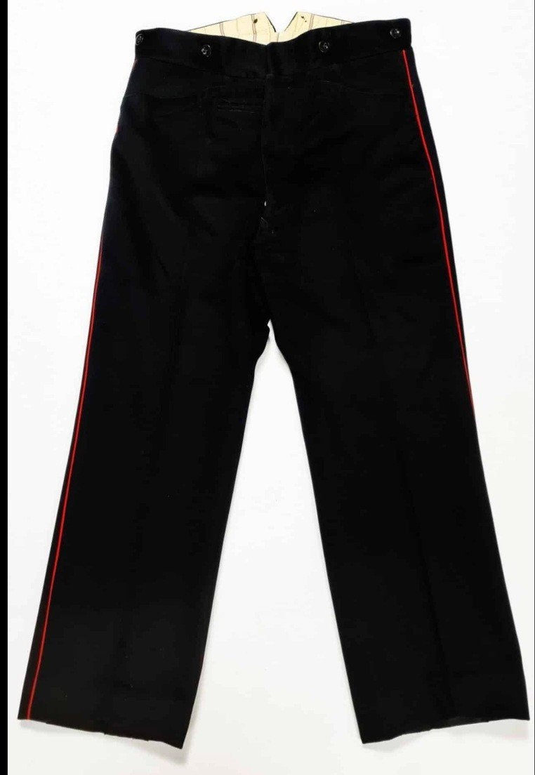 GEZOCHT: Ceremoniele gala broek vooroorlogs, Kleding | Heren, Ophalen of Verzenden, Zo goed als nieuw, Zwart