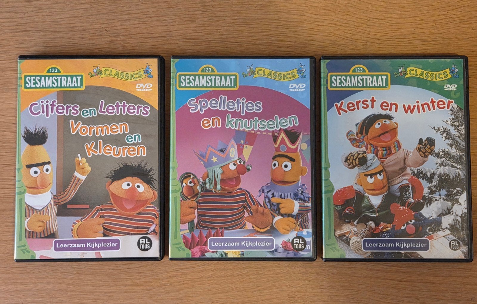 Sesamstraat dvd's, Alle leeftijden, Ophalen of Verzenden, Gebruikt, Educatief
