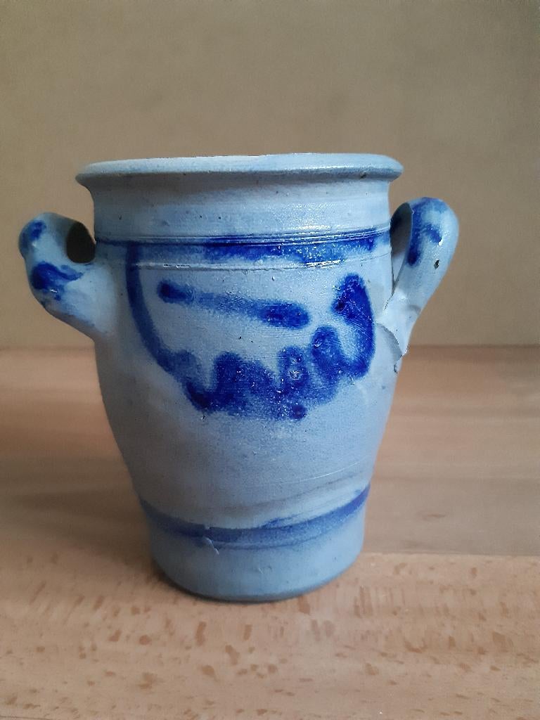 antieke keulse pot 12,5 cm. hoog, Antiek en Kunst, Curiosa en Brocante, Ophalen of Verzenden