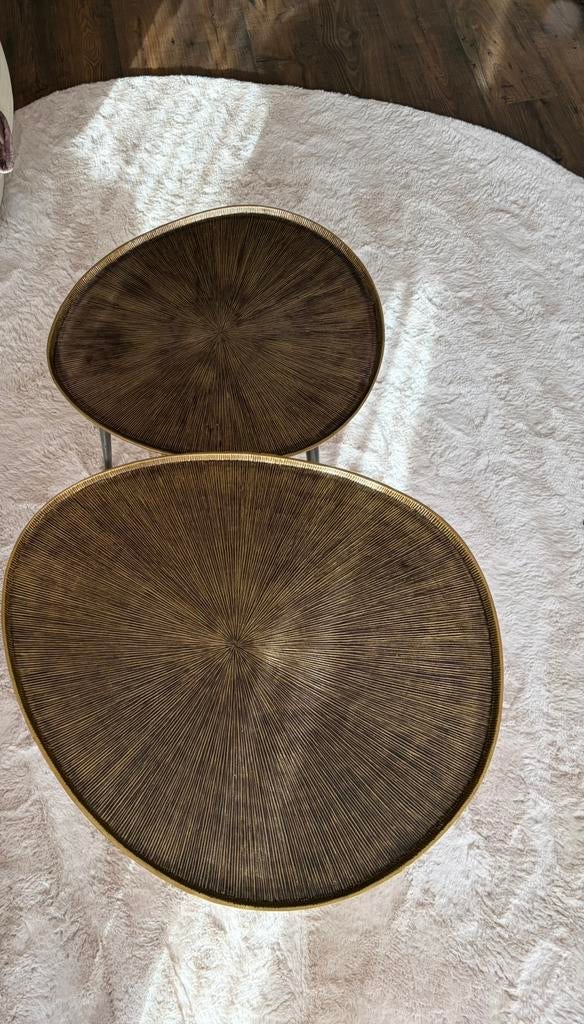 Richmond interiors salontafels zgan, Ophalen, 50 tot 100 cm, Rond, Zo goed als nieuw