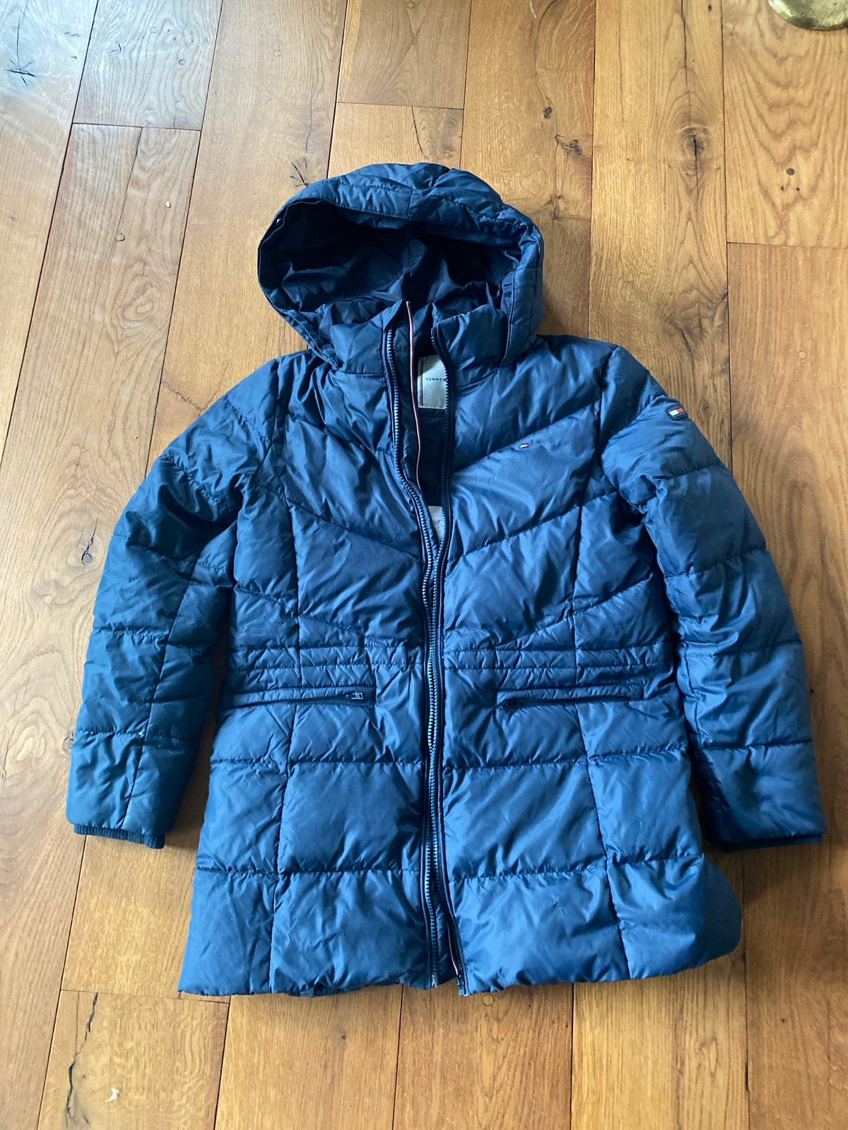 Tommy Hilfiger winterjas maat 164, Kinderen en Baby's, Ophalen of Verzenden, Gebruikt, Jongen of Meisje, Jas