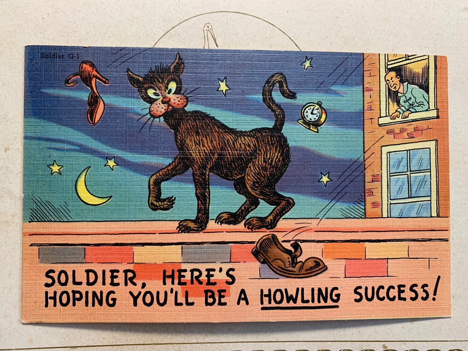 WO2 - Hoping you’ll be a howling succes (MH), Ophalen of Verzenden, 1940 tot 1960, Ongelopen, Overige thema's