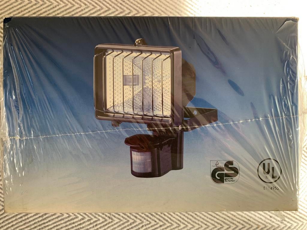 Halogeen schijnwerper 500W met infrarood bewegingsmelder, Ophalen, Nieuw