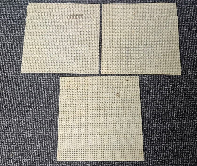 Lego 3 Grondplaten - Gebruikt, Gebruikt, Lego, Ophalen of Verzenden, Meerdere sets