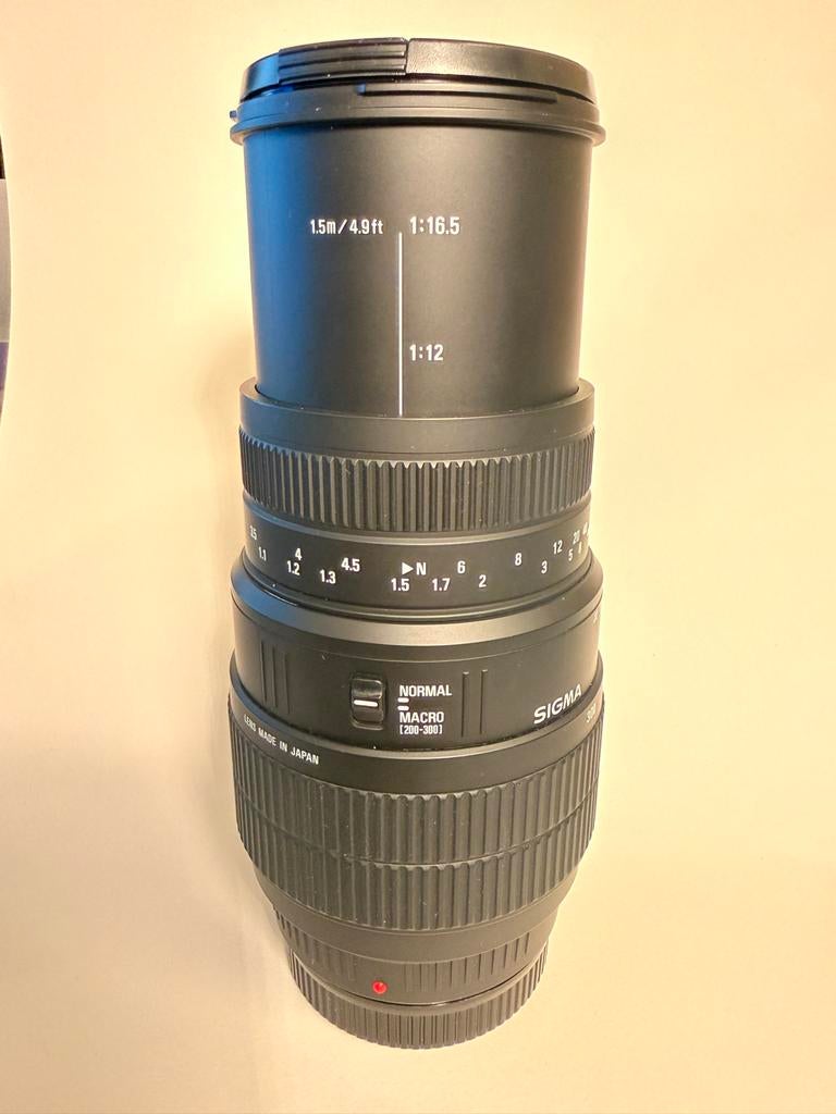 Sigma 70-300mm f/4-5.6 DL Macro - Minolta AF / Sony A-mount, Ophalen, Gebruikt, Telelens, Zoom