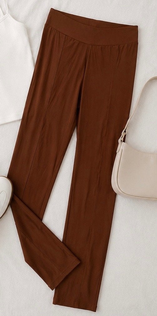 Zoso travel stof camel legging  nieuw maat XS, Ophalen, Bruin, Nieuw, Maat 34 (XS) of kleiner