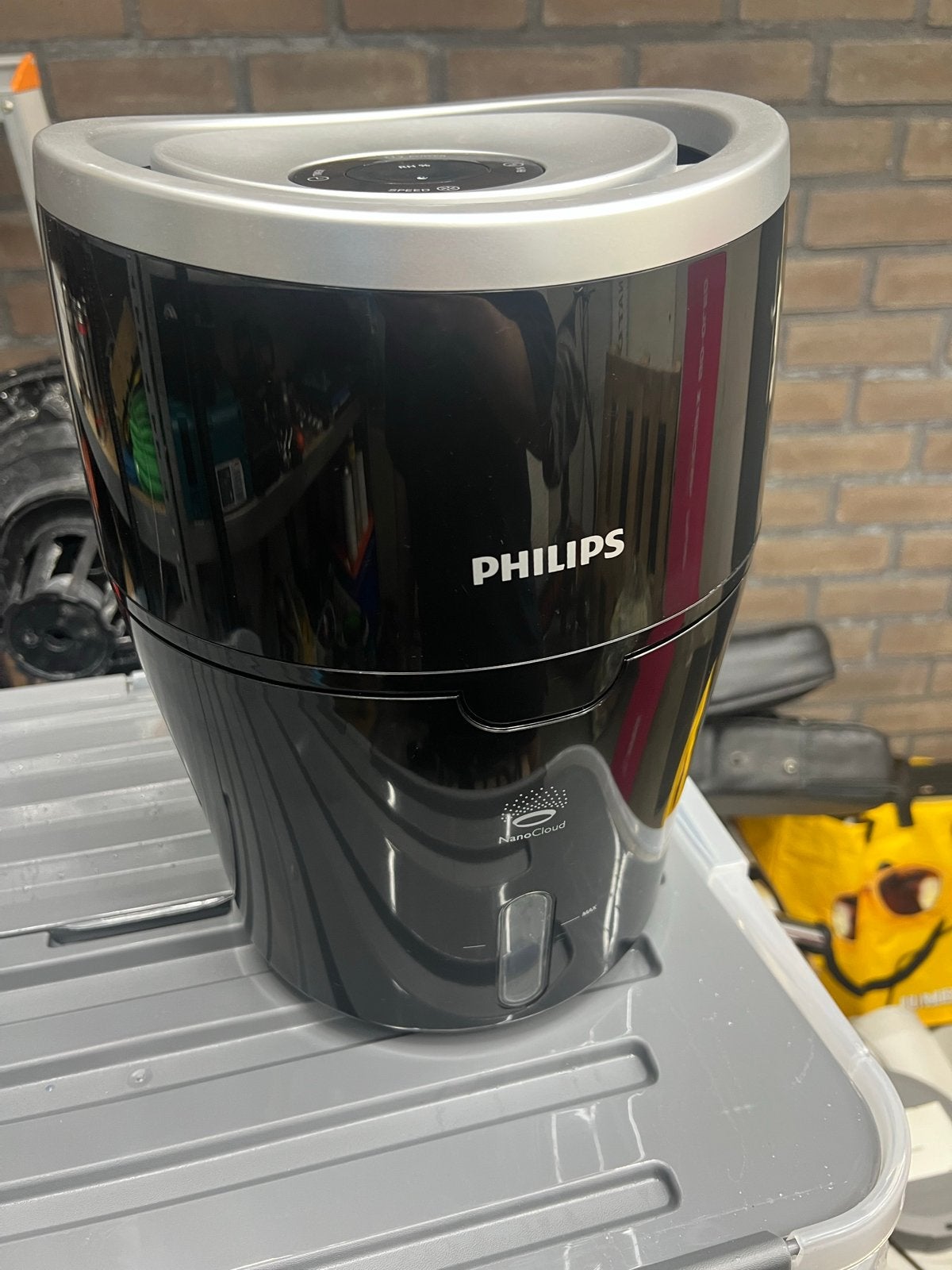Philips HU4813/10 Luchtbevochtiger - NanoCloud Technologie, Ophalen of Verzenden, Zo goed als nieuw, Luchtbevochtiger