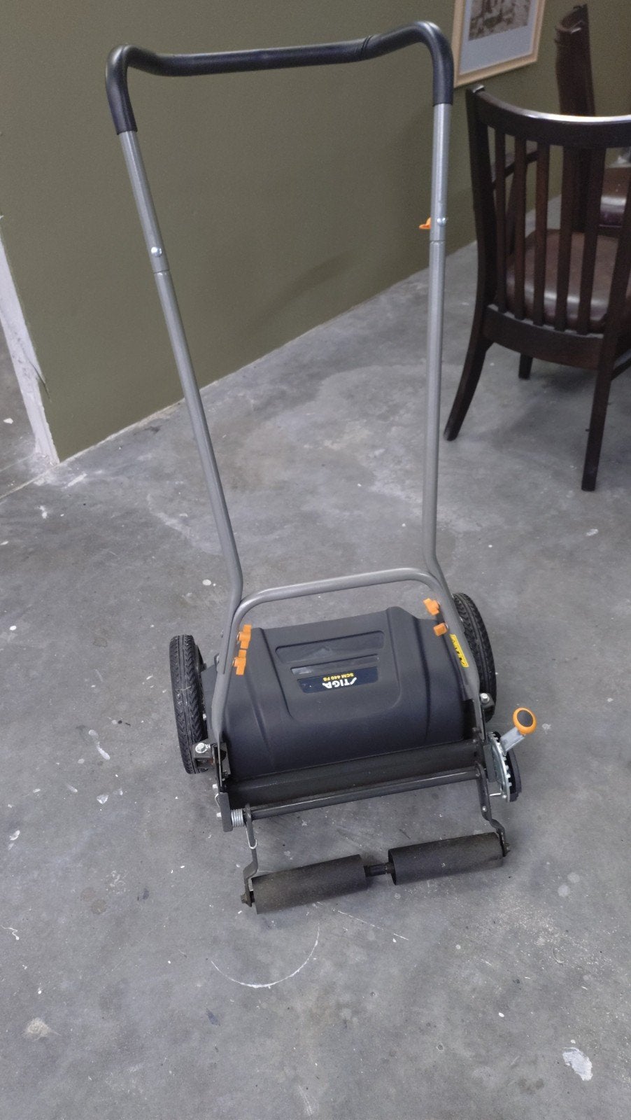 Stiga SCM 440 FS Handgrasmaaier - Zo goed als nieuw, Handgrasmaaier, Stiga, Ophalen of Verzenden, Zo goed als nieuw