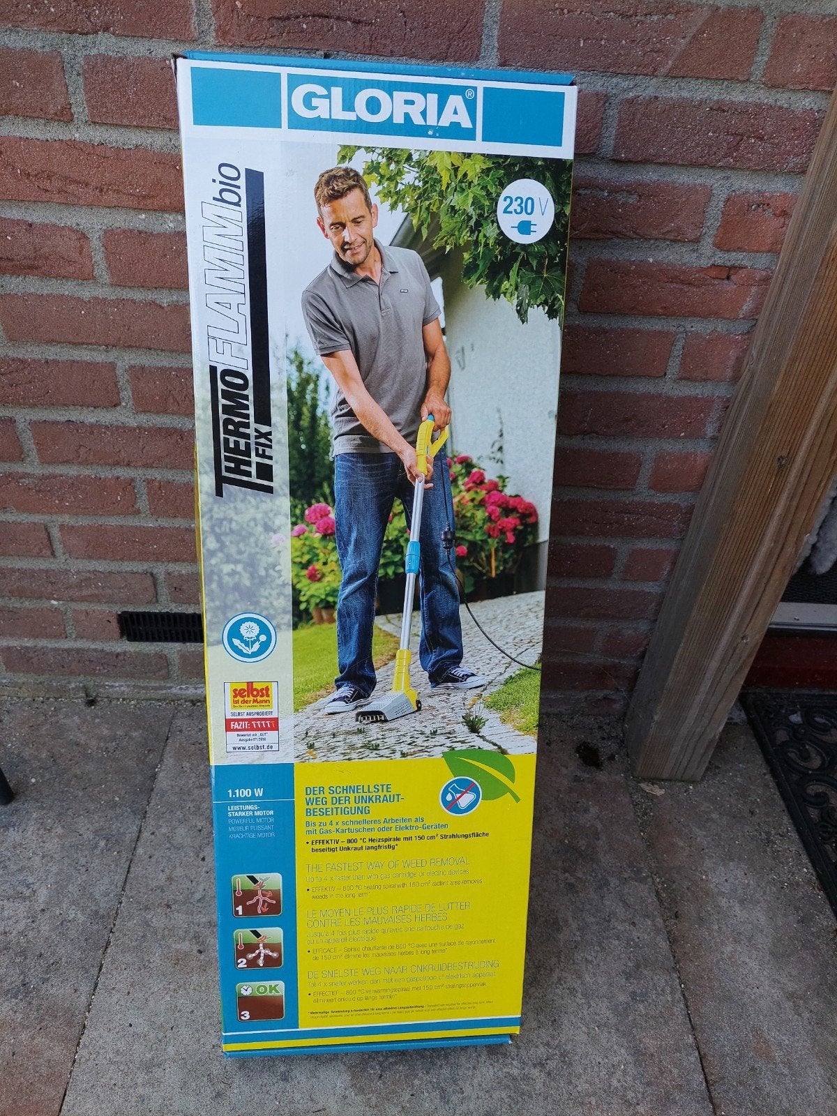 Gloria Thermoflamm Bio Electro Onkruidbrander, Ophalen, Zo goed als nieuw
