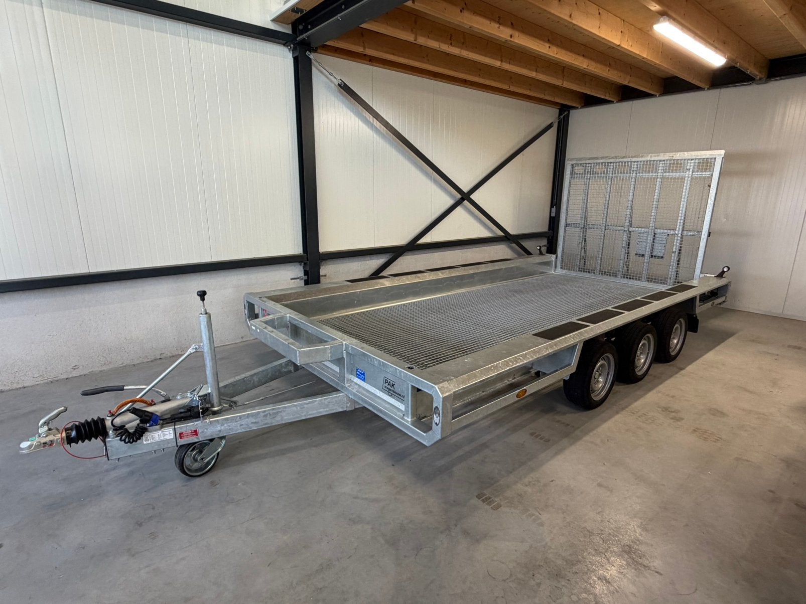 Proline machinetransporter  3500 kg – zo goed als nieuw, Auto diversen, Aanhangers en Bagagewagens, Ophalen, Zo goed als nieuw