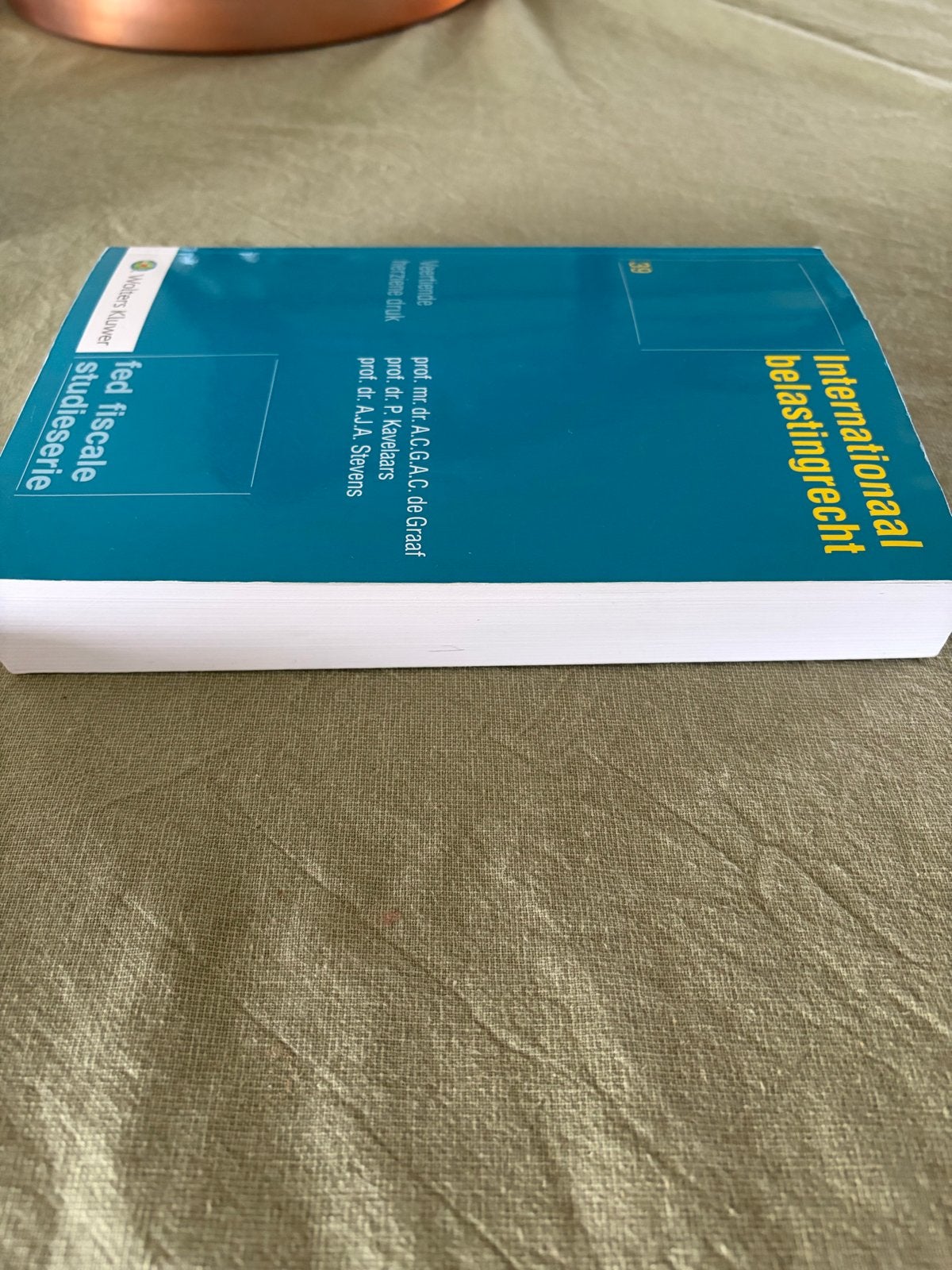 Internationaal belastingrecht - Wolters Kluwer, Boeken, Studieboeken en Cursussen, Ophalen of Verzenden, Gamma, Zo goed als nieuw