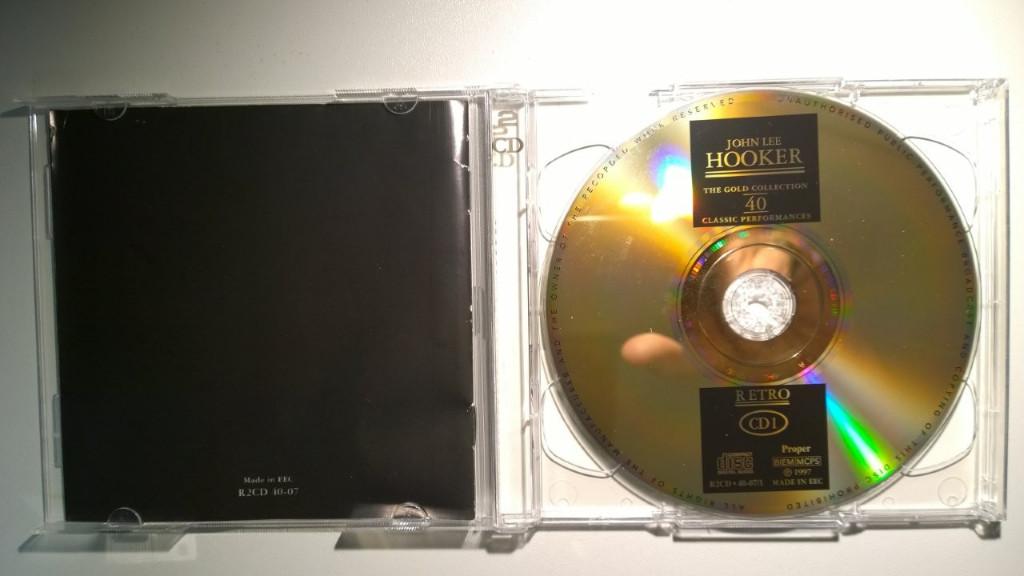 John Lee Hooker - The Gold Collection 40 Classic Performance, Ophalen of Verzenden, Zo goed als nieuw, Blues