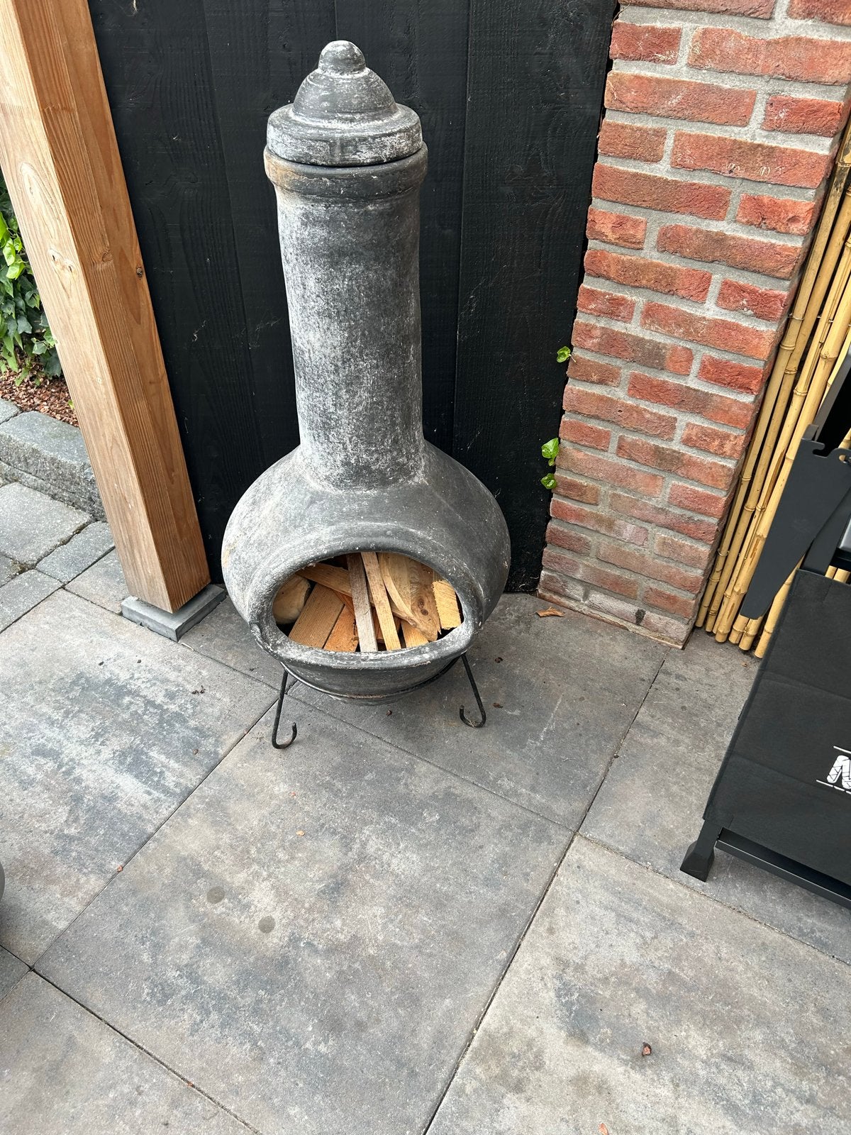 Tuinhaard Intratuin - Zo goed als nieuw, decoratief gebruikt, Tuin en Terras, Ophalen, Zo goed als nieuw