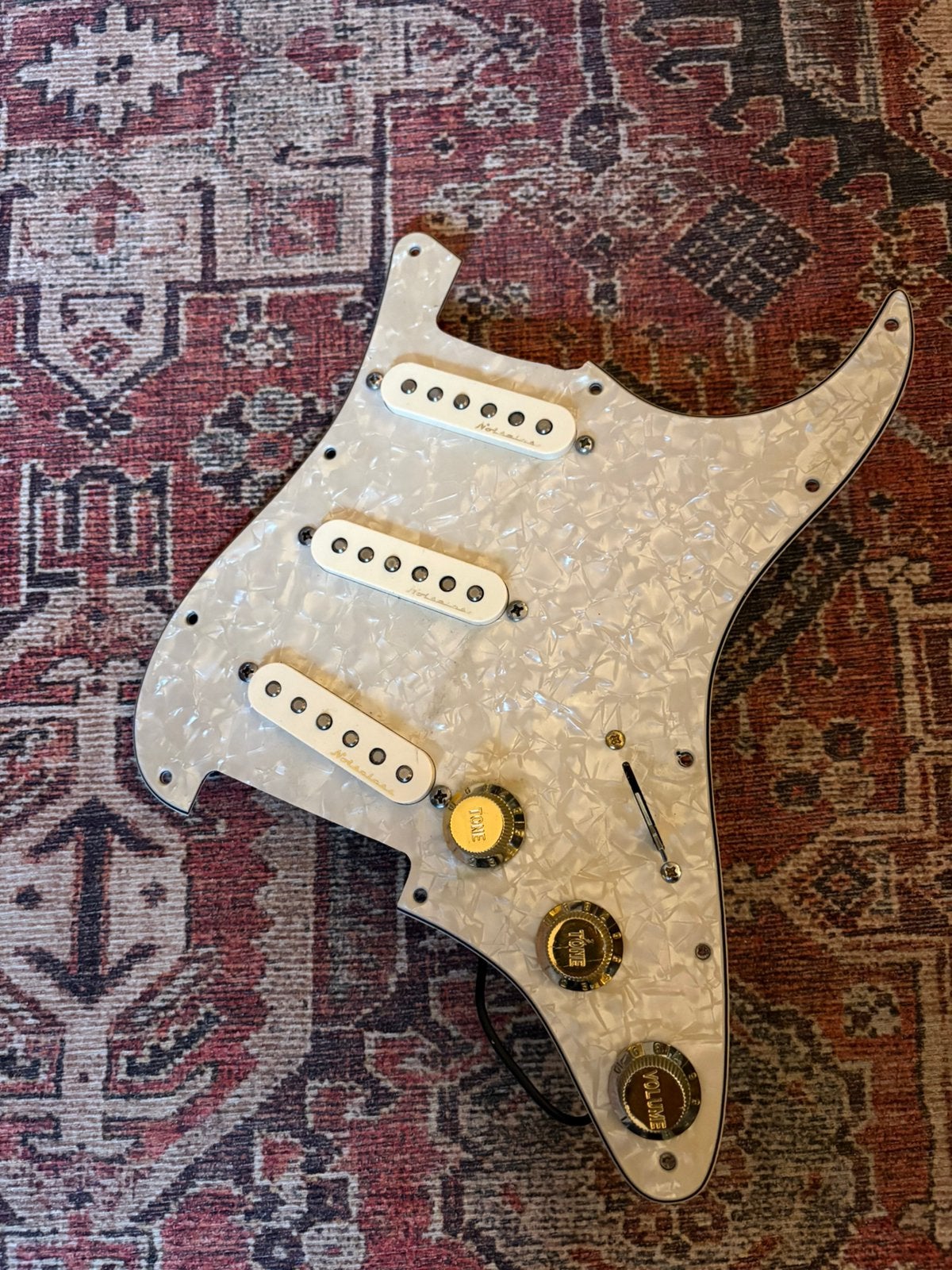 Fender Vintage Noiseless pickups loaded pickguard, Ophalen of Verzenden, Zo goed als nieuw, Elektrische gitaar