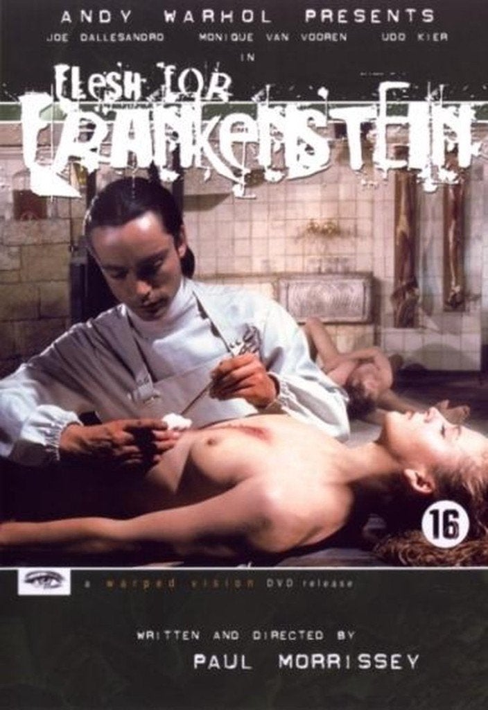 Flesh For Frankenstein, Cd's en Dvd's, Dvd's | Horror, Alle leeftijden, Ophalen of Verzenden, Zo goed als nieuw, Overige genres