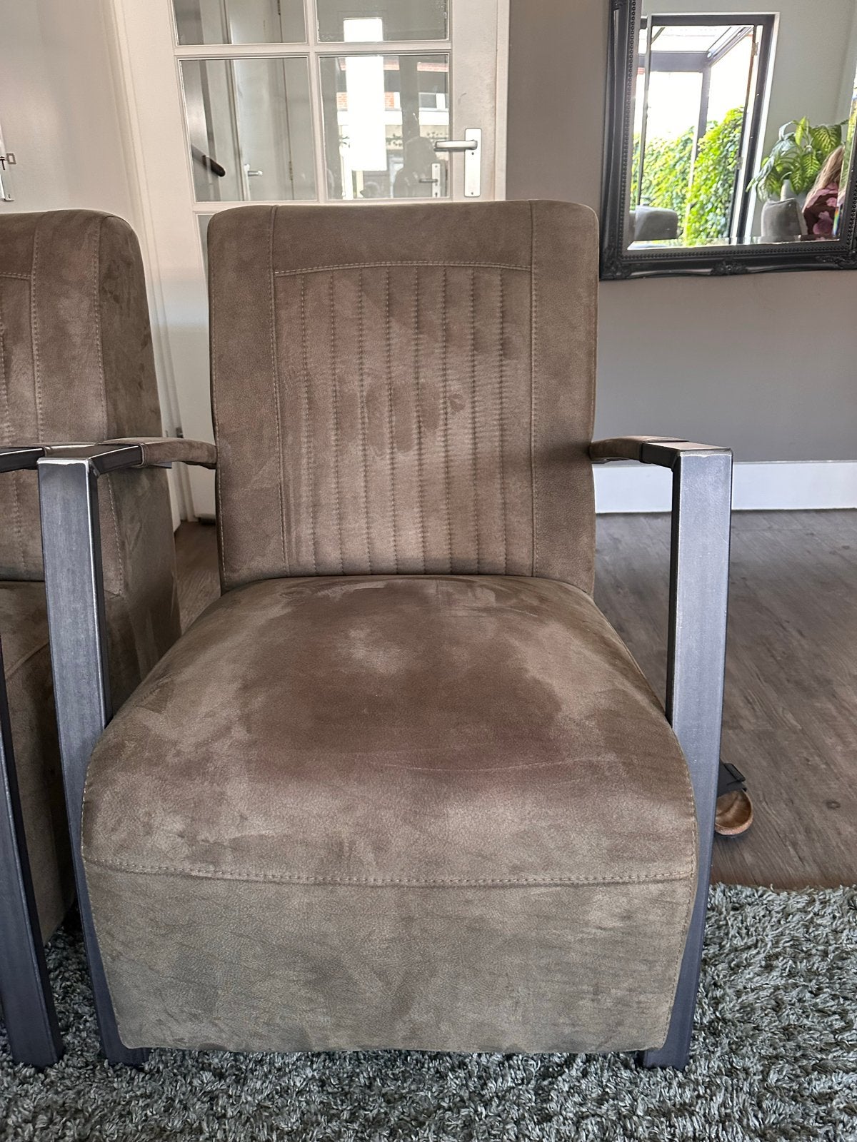 Zo goed als nieuwe stoelen, nauwelijks gebruikt, Huis en Inrichting, Stoelen, Ophalen, Twee, Overige kleuren, Zo goed als nieuw