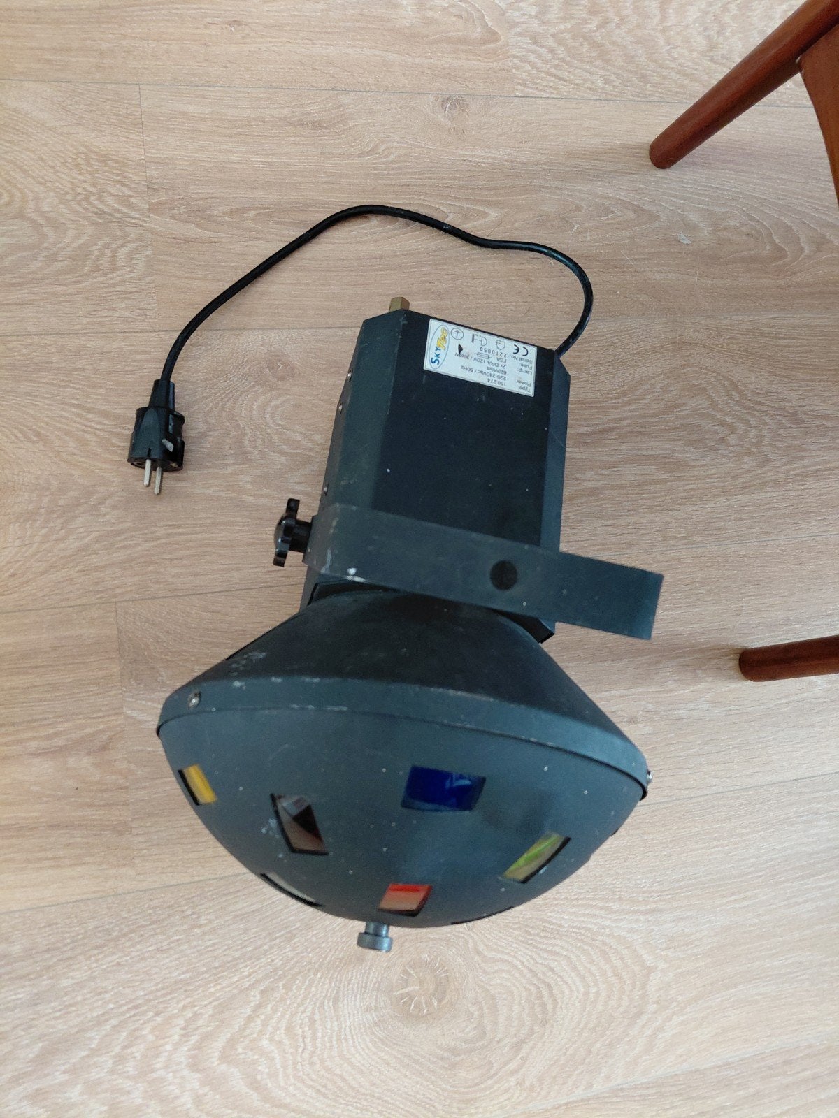 vintage skytec mushroom discolamp - classic 90s party light, Muziek en Instrumenten, Licht en Laser, Ophalen of Verzenden, Gebruikt