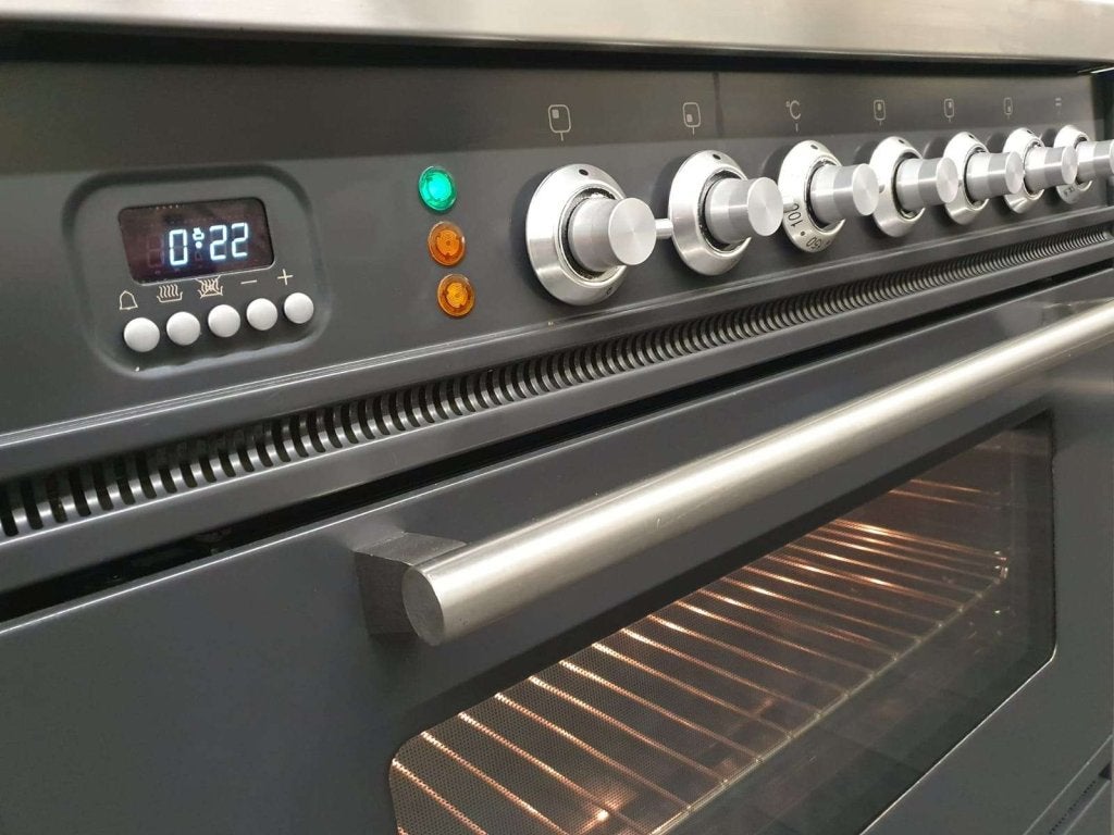 🔥Boretti Fornuis 80cm antraciet + rvs 1 elektrische oven, Niet ingevuld, 60 cm of meer, Niet ingevuld, Ophalen of Verzenden
