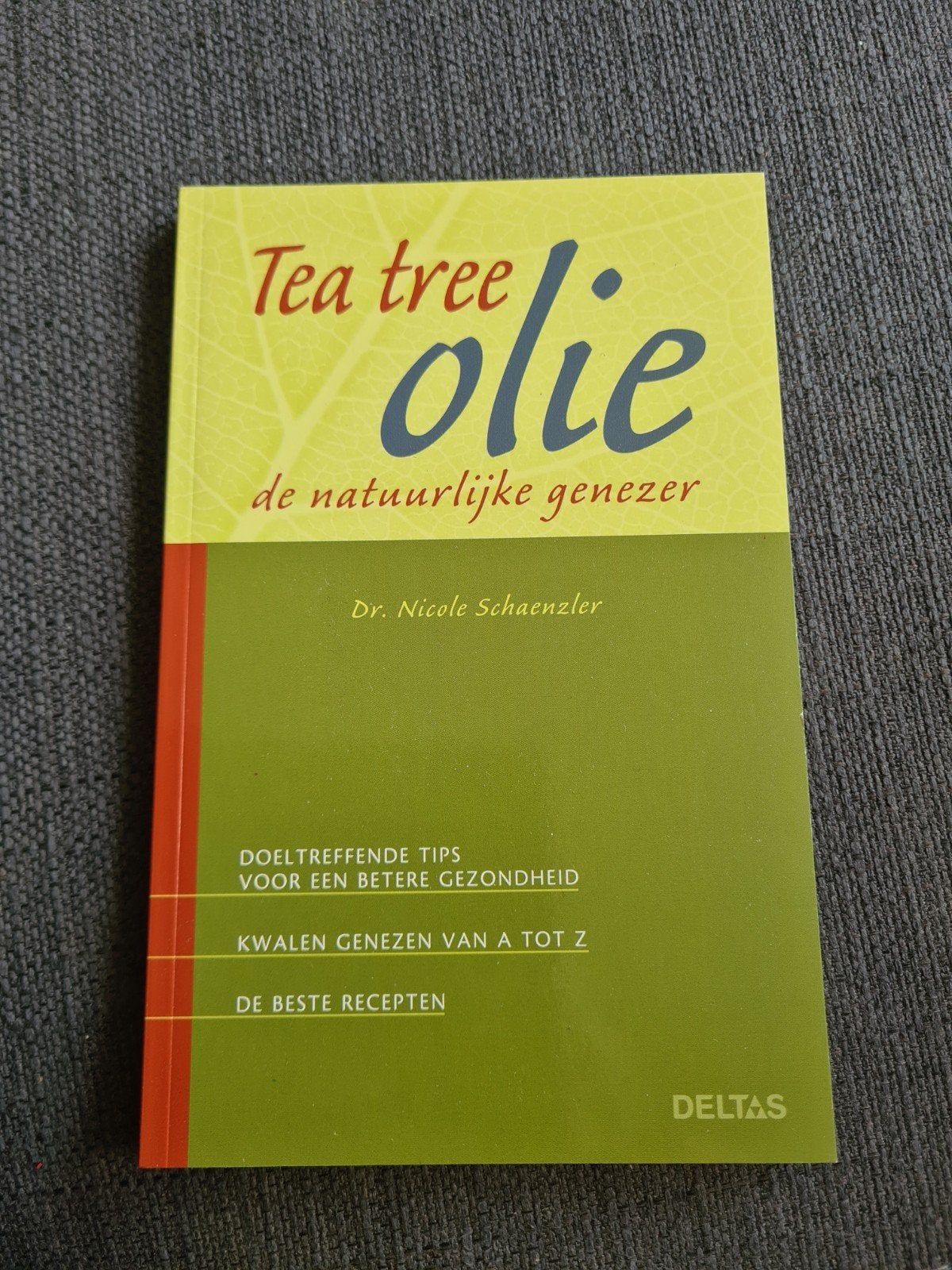 Tea Tree Olie: De Natuurlijk Genezer - Dr. Nicole Schaenzler, Boeken, Ophalen of Verzenden, Zo goed als nieuw, Kruiden en Alternatief