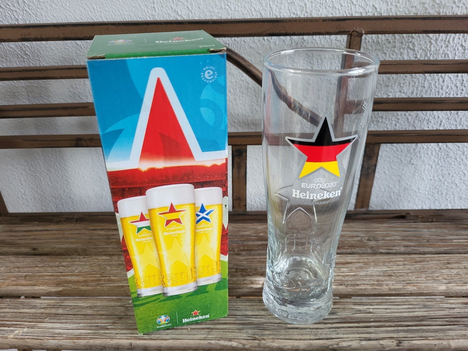 Heineken EURO 2020 Duitsland Bierglas - Nieuw in doos, Ophalen, Nieuw