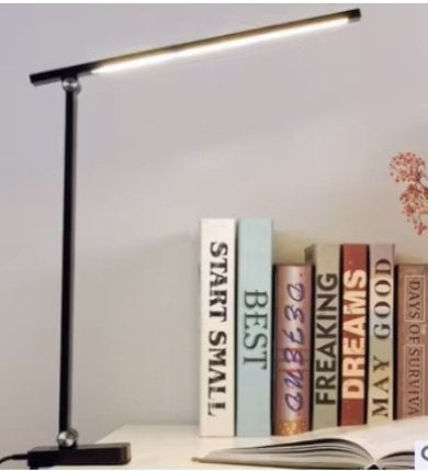 Long arm Led flexible timing touch dimming Lamp, Bureaulamp, Nieuw, Ophalen of Verzenden, Zwart