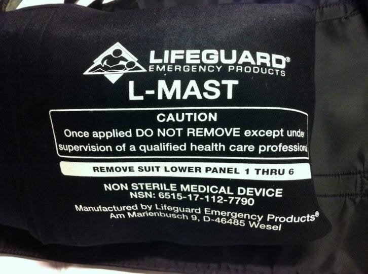 Lifeguard L-mast anti shock broeken, Niet ingevuld, Niet ingevuld, Ophalen of Verzenden, Zo goed als nieuw