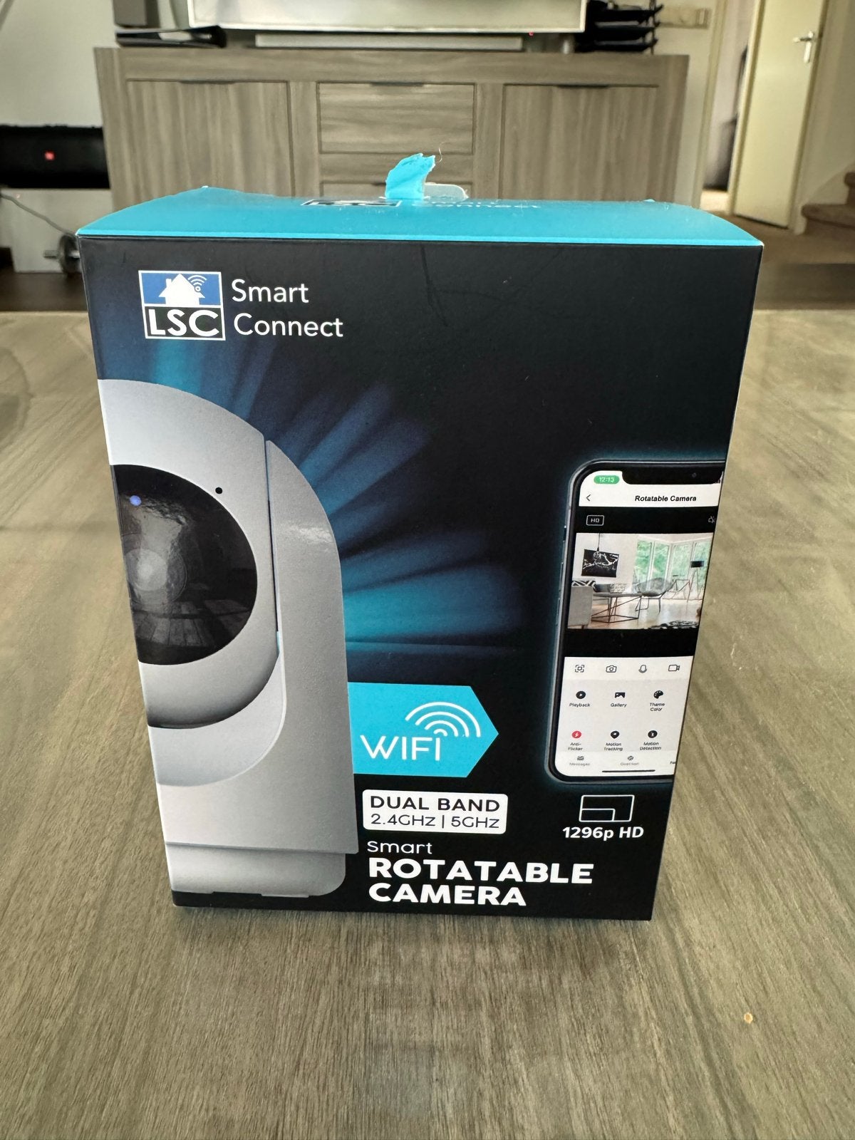 LSC Smart Connect Draaibare Wifi-camera - ZGAN, Ophalen, Zo goed als nieuw, Binnencamera