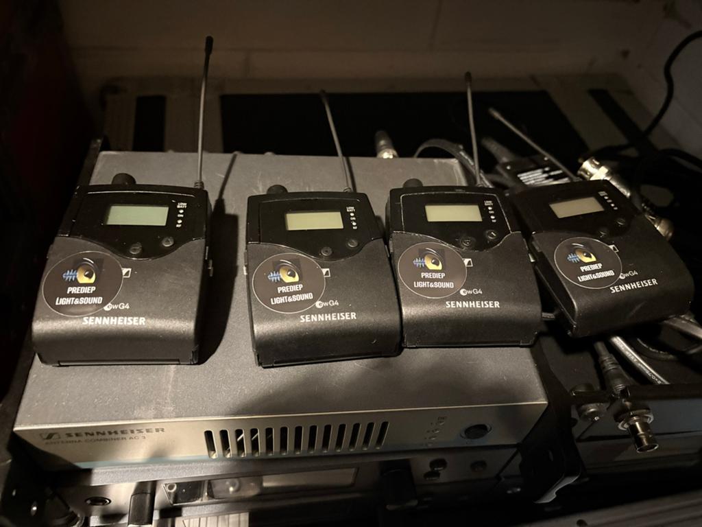 Sennheiser EW G4 IEM inear Systeem Set, Muziek en Instrumenten, Microfoons, Ophalen of Verzenden, Gebruikt, Zangmicrofoon, Draadloos