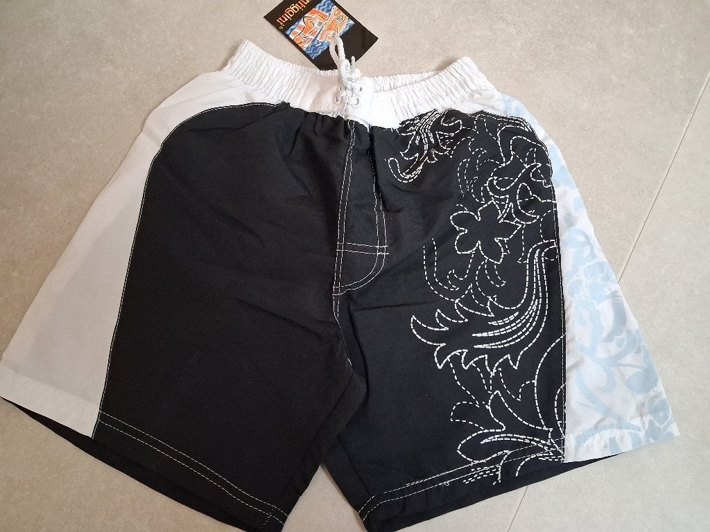 Nieuw! Zwart witte zwembroek Lentiggini maat 128, Lentiggini, Ophalen of Verzenden, Jongen, Nieuw